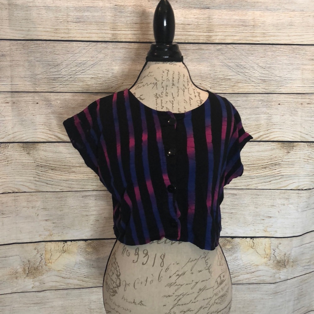 80’s inspired crop top